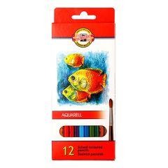 Pastelky Koh-i-noor akvarel. 12ks