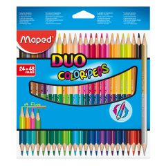 Pastelky MAPED COLORPEPS DUO 48 ks
