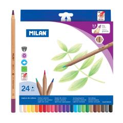 Milan  Pastelky MILAN šestihranné 3,3mm / 24ks