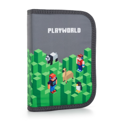 Karton P+P  Penál 1 p. 2 chlopně, prázdný Playworld