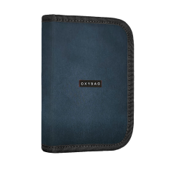 Karton P+P  Penál 1 p. 2 chlopně, prázdný UNICOLOR blue