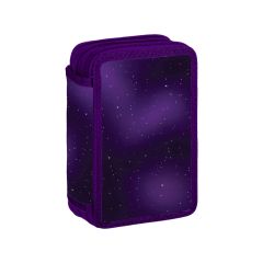 SPIRIT  Penál 3-patrový/plný SPIRIT - Purple Universe