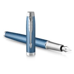 Parker  Pero plnicí Parker IM Premium Blue Grey CT, hrot 