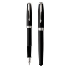 Parker  Pero plníci PARKER Sonnet Matte Black CT -F-