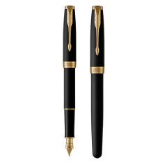 Parker  Pero plníci PARKER Sonnet Matte Black GT -F-