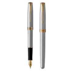 Pero plníci PARKER Sonnet Stainless Steel GT -F-