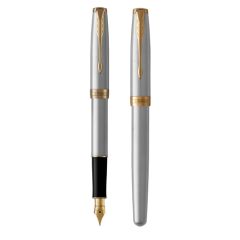 Parker  Pero plníci PARKER Sonnet Stainless Steel GT -F-