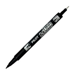 PILOT  PILOT Twin oboustranný permanentní popisovač 0,8/2 mm - černý