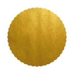 Podložky lepenkové zlaté 36 cm, 5 ks