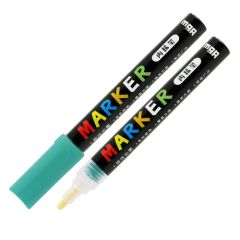 Popisovač akrylový M&G Acrylic Marker 2 mm, Blue Green S523