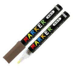Popisovač akrylový M&G Acrylic Marker 2 mm, Brown S421