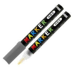M&G  Popisovač akrylový M&G Acrylic Marker 2 mm, Dark Grey S911