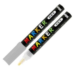 Popisovač akrylový M&G Acrylic Marker 2 mm, Silver S110