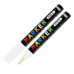 M&G  Popisovač akrylový M&G Acrylic Marker 2 mm, White S100