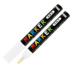 Popisovač akrylový M&G Acrylic Marker 2 mm, White S100