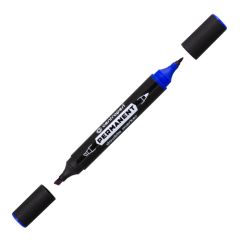 Popisovač CENTROPEN 1666 oboustranný - modrý