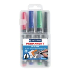 Popisovač CENTROPEN 8576 /4 (4-bar. sada)