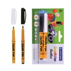 Popisovač CENTROPEN Decor, čiena a biela