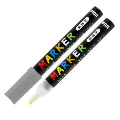 Popisovač M & G Acrylic Marker 2 mm akrylový, Grey S910