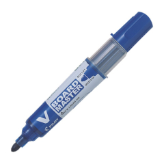 Popisovač na tabule, 2,3 mm, kuželový, PILOT, V-Board Master, modrý