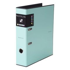 Pastelini  Pořadač pákový PASTELINI A4 70 mm, 
zelený
