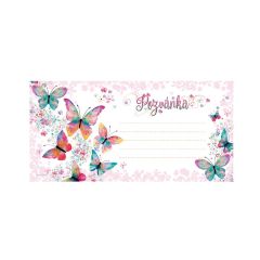 Pozvánka na párty H / 2403-0008 / Butterfly - sada 10 ks
