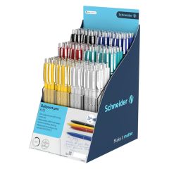 SCHNEIDER  Prezentační stojan Schneider K15 mix 216 ks - modrá náplň