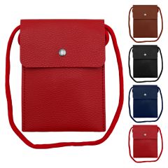 PU pouzdro na pas se šňůrkou (mix 4 barev)