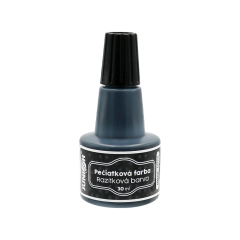 Razítková barva 30 ml - černá