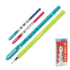 Roller gelový/gumovací M&G iErase So Many Cats Pencil 0,5 mm, modrý