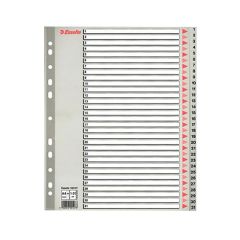 ESSELTE  Rozřazovače A4 MAXI, plastový, 1-31
