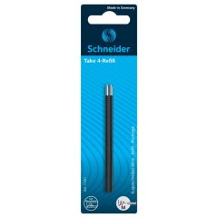 SCHNEIDER  Sada 2 kuličkových náplní Schneider Take 4 M - černá