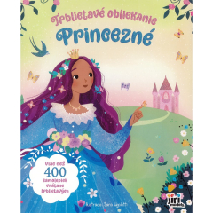 JM  Samolepková knížka - Princezny (Třpytivé oblékání)