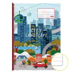 NOTES  Sešit A4, 20 listový - linkovaný 424 City Landscape