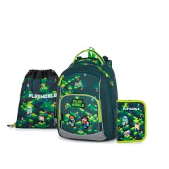 Školní batoh  Set 3dílný OXY GO Playworld