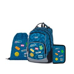 Školní batoh  Set 3dílný OXY GO Stickers