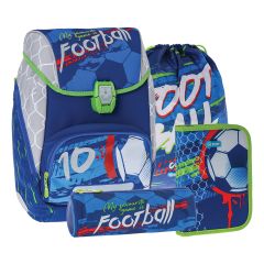 Školní batoh - 4-dílný LOGIC SET - Football 10
