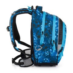 Školní batoh (5-dílný set) BagMaster Beta 26 C - Fotbal
