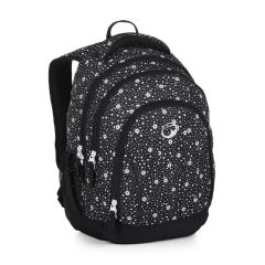 BAGMASTER  Školní batoh BagMaster SUPERNOVA 24 A - černo-bílý
