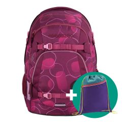Školní batoh coocazoo MATE, Berry Bubbles, certifikát AGR