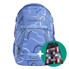 Školní batoh coocazoo MATE Cool Breeze, certifikát AGR