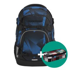 Školní batoh coocazoo MATE Electric Ice, certifikát AGR