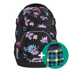 Školní batoh coocazoo MATE, Floral Artnight, certifikát AGR
