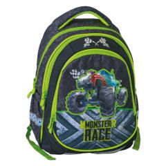 Školní batoh Maxx Play, Monster Race