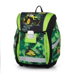 Karton P+P  Školní batoh PREMIUM LIGHT traktor