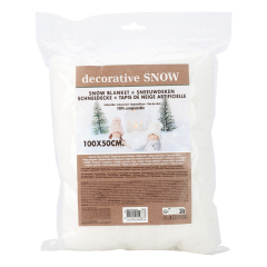 KOOPMAN  Sněhová přikrývka 100 x 50 x 1 cm
