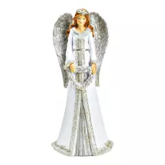 Soška anděla se srdcem 27 cm