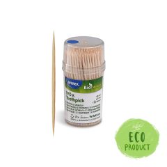 Špáradlo (drevené FSC 100%) Ø2 x 65 mm v kelímku [190 ks]