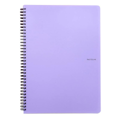 Spirálový blok PP PASTELINI A5/60 listů, fialový