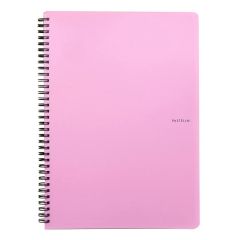 Spirálový blok PP PASTELINI A5/60 listů, růžový